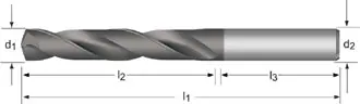 0042274 Threading Insert – #29 Drill Size, R458 Radius, 3Xd Depth Capability 1
