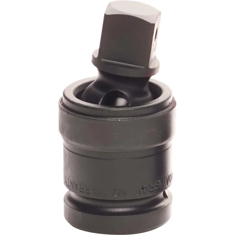 1-1/2" Drive Universal Joint Impact Socket – Black Industrial Finish 1
