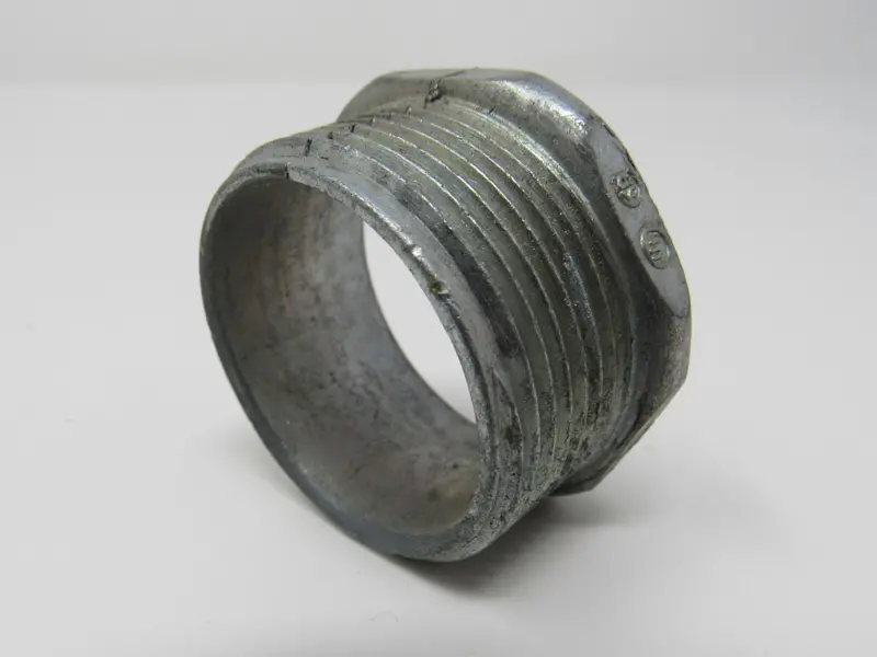 1-1/2-Inch Nps Threaded Pipe Fitting – Zinc-Galvanized Standard Elbow Or Tee – New 1