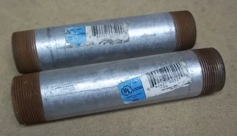 1-1/2" Rmc Conduit – 8-Inch Lengths (2-Pack), Brand New 1