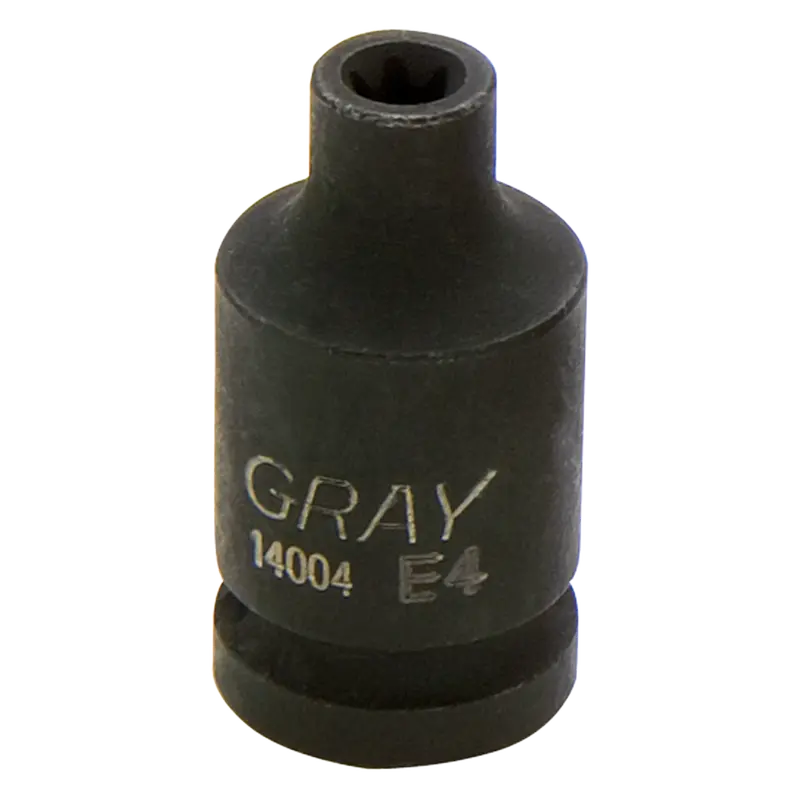 1/4" Drive Female Torx® Impact Sockets (T10–T55) 1