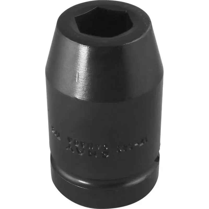 1" 6-Point Deep Metric Impact Sockets – Black Industrial Finish 1