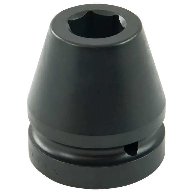 1" 6-Point Metric Impact Sockets – Standard Length, Black Industrial Finish 1