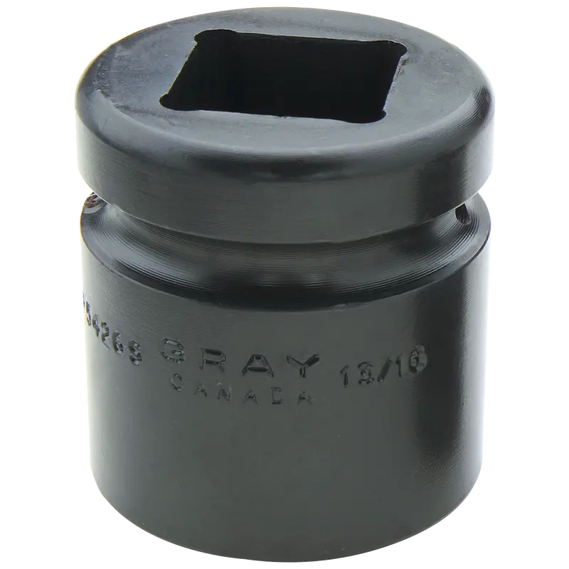 1" Budd Wheel Impact Sockets – Black Industrial Finish 1