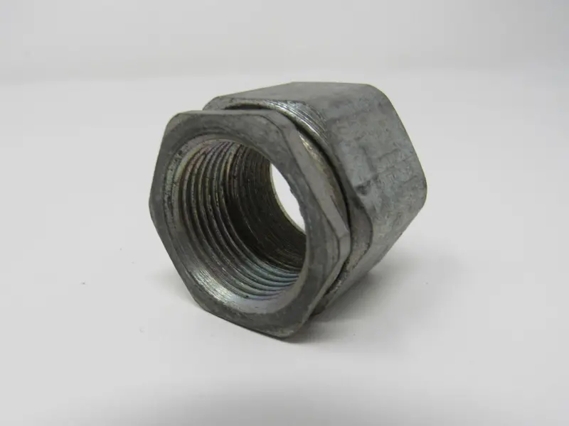 1" Nps Threaded Hex Bushing Or Coupling – Zinc-Galvanized (New) 1