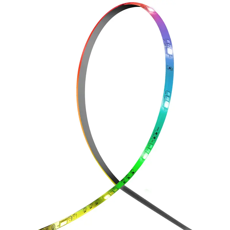 10-Foot Rgb Color-Chasing + Tunable White Led Tape Light With Remote 1