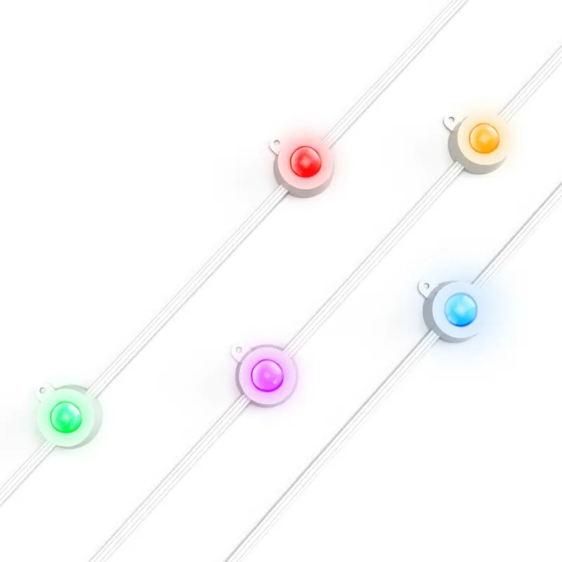 100-Foot Smart Outdoor Led String Lights — Color-Changing & Weatherproof 1