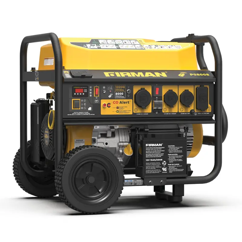 10000W Gas Portable Generator — Remote Start, 120/240V & Co Monitoring 1