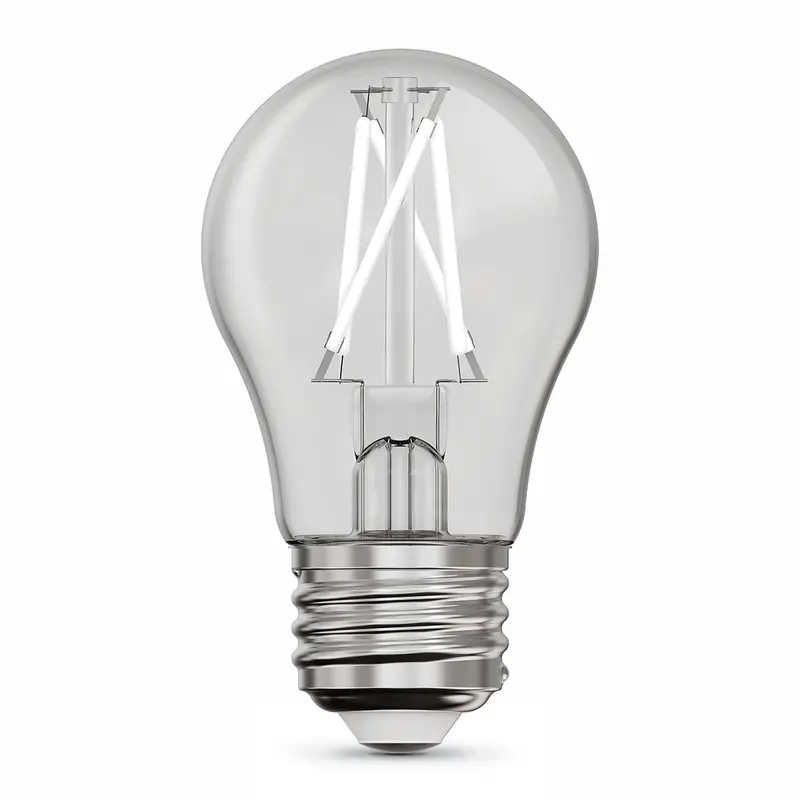 10W A15 Led Filament Bulb, 2700K Soft White, E26 Base – 2-Pack 1