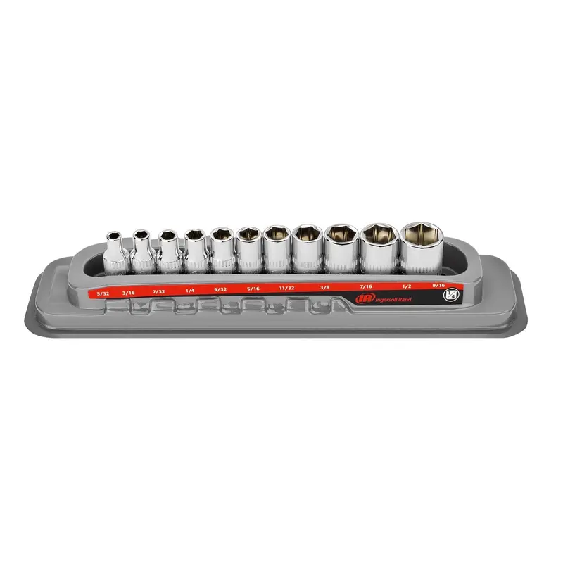 11-Piece 1/4" Drive Shallow Socket Set – Sae, 6-Point 1