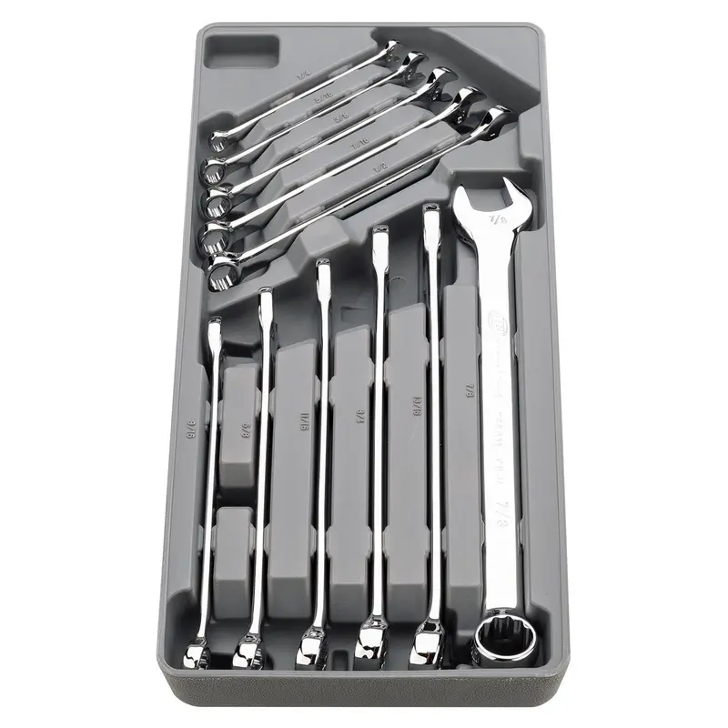 11-Piece Long Pattern Combination Wrench Set – Sae 1