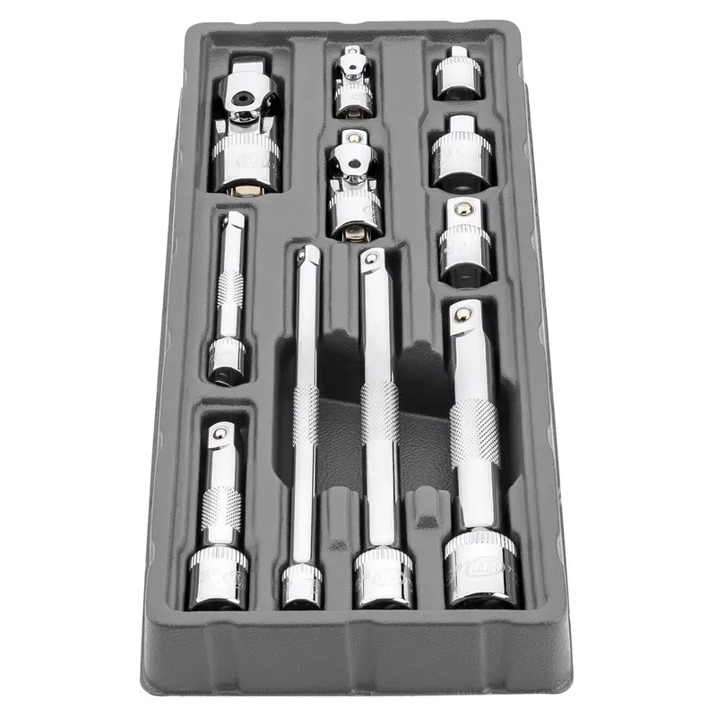 11-Piece Socket Accessory Kit – Adapters, Extensions & More 1