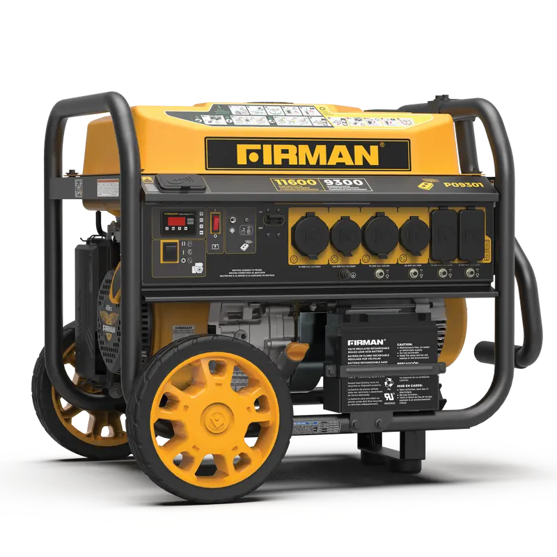 11600W Gas-Powered Portable Generator With Remote Start And 120/240V Output 1