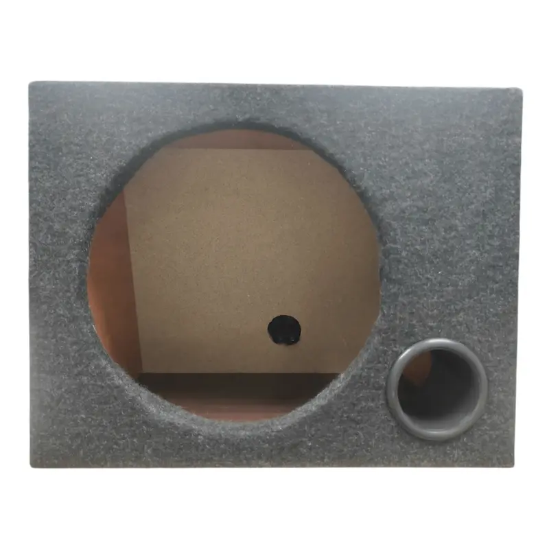 12-Inch Ported Carpeted Speaker Cabinet For Custom Subwoofer Installations 1
