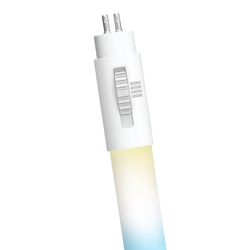 12-Inch Type B Led Linear Tube – G5 Base, Ballast Bypass, Selectable White (2700K–6500K), 6W 1