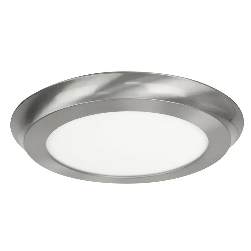 15-Inch Round 3-Color-Temperature Led Ceiling Fixture In Brushed Nickel 1