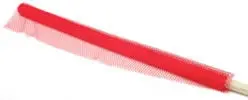 16" X 16" Solid Red Warning Flag With Dowel Stick 1