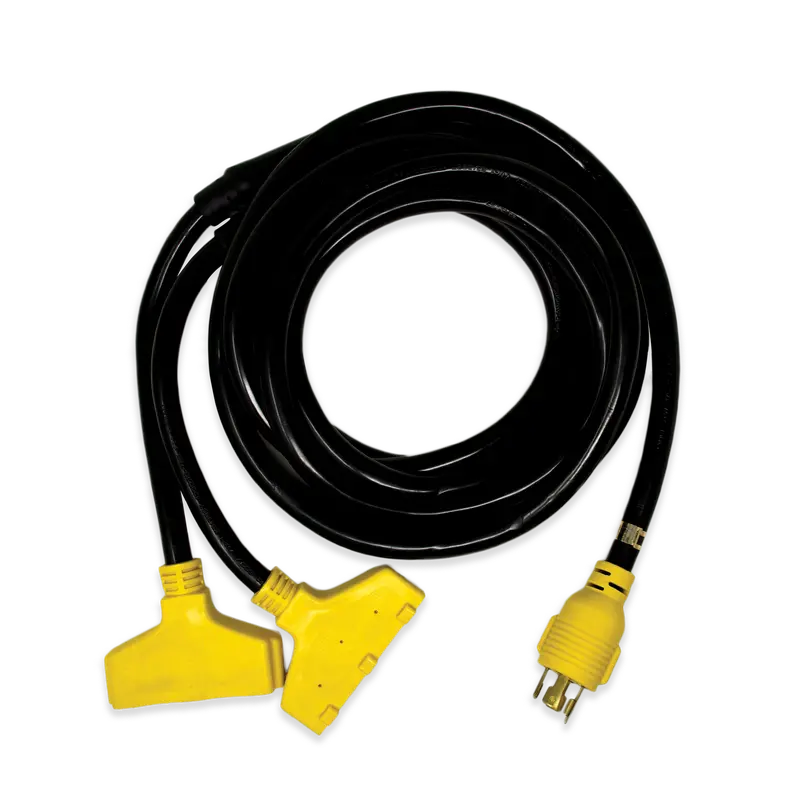 18-Foot Heavy-Duty L14-30P To Six 5-20R Power Distribution Cord 1