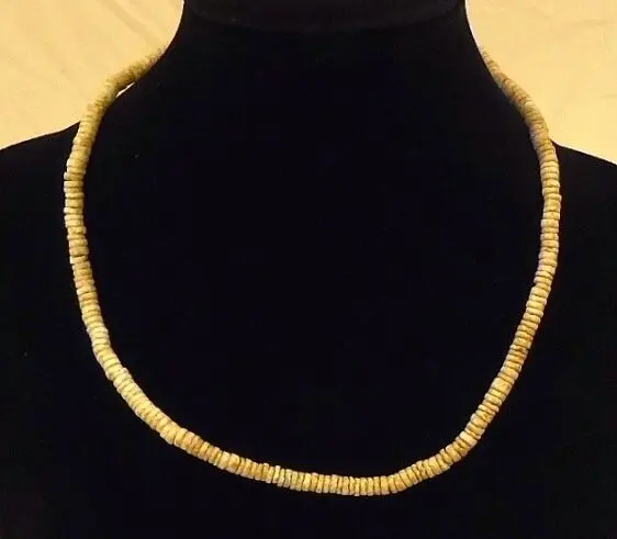 18-Inch Shell Necklace With Barrel Clasp, New 1
