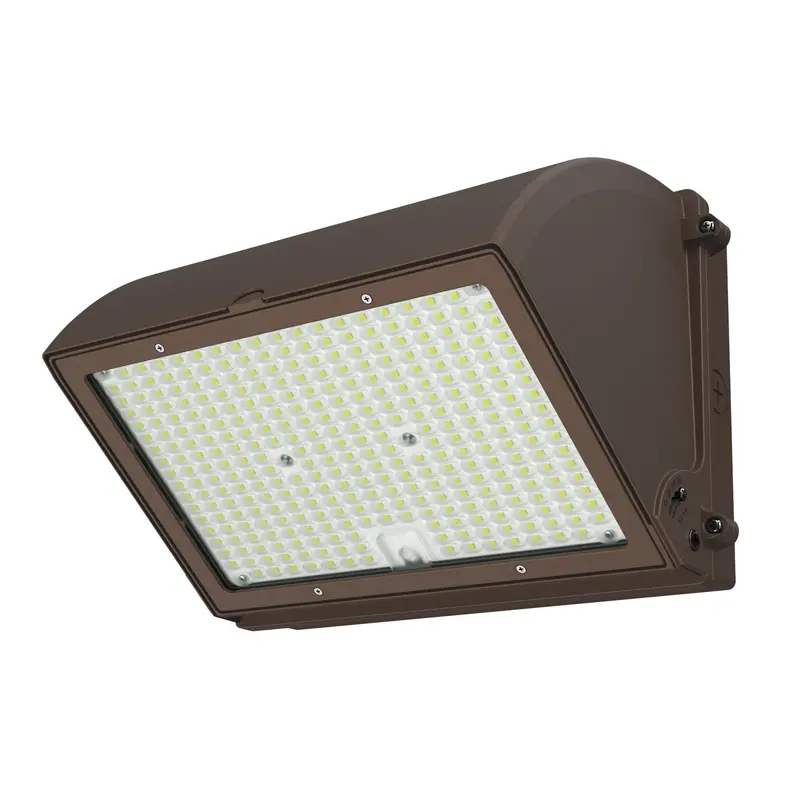 18000-Lumen Bronze Wall Pack Light – 3-Color Temperature & Adjustable Beam 1