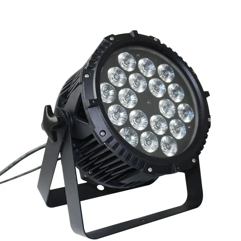 18W×18 Nb-102 Rgbwa-Uv 6-In-1 Led Stage Light – Ip65 Waterproof, Outdoor-Rated, Die-Cast Aluminum Housing 1
