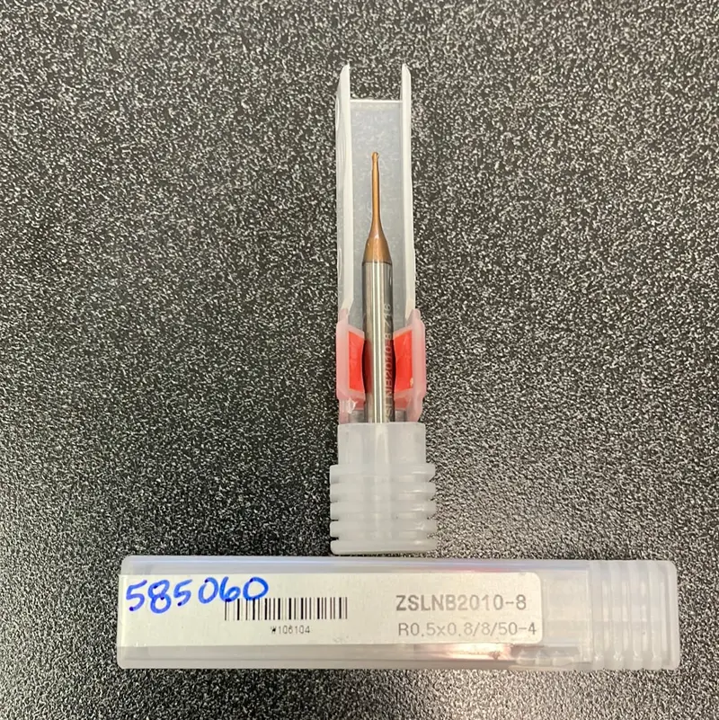1Mm Micro End Mill – 2-Flute Altin-Coated (585060) 1