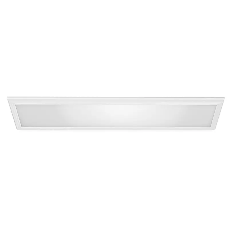 1X4 Foot Flat Panel Light – 48W, 5-Color-Temp Selectable, Dimmable Decorative Fixture 1