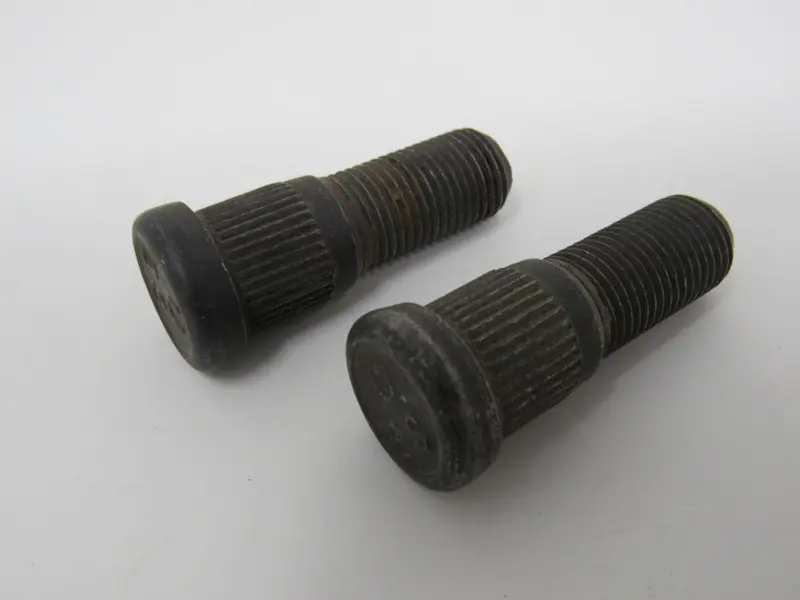 2-Pack Serrated Wheel Studs – Standard Replacement Hardware 1