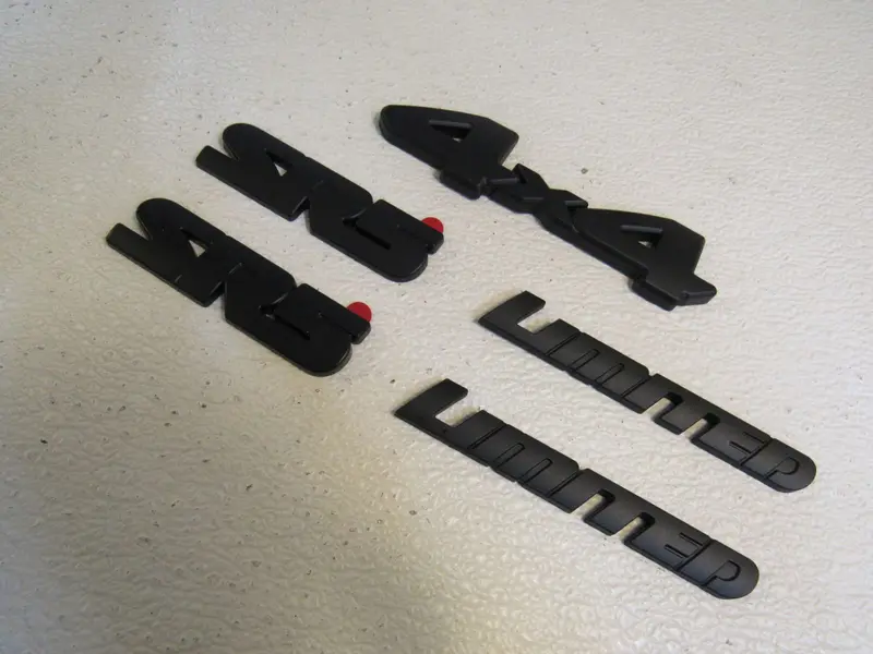 2018 Toyota Tacoma Sr5 Limited 4X4 Black Decal Set – Pack Of 5 (New) 1