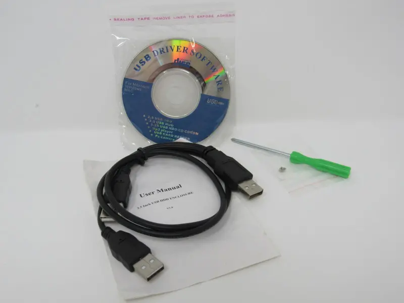 21-Inch Usb-A Y-Splitter Cable For 2.5" Hdd Enclosures – Brand New 1