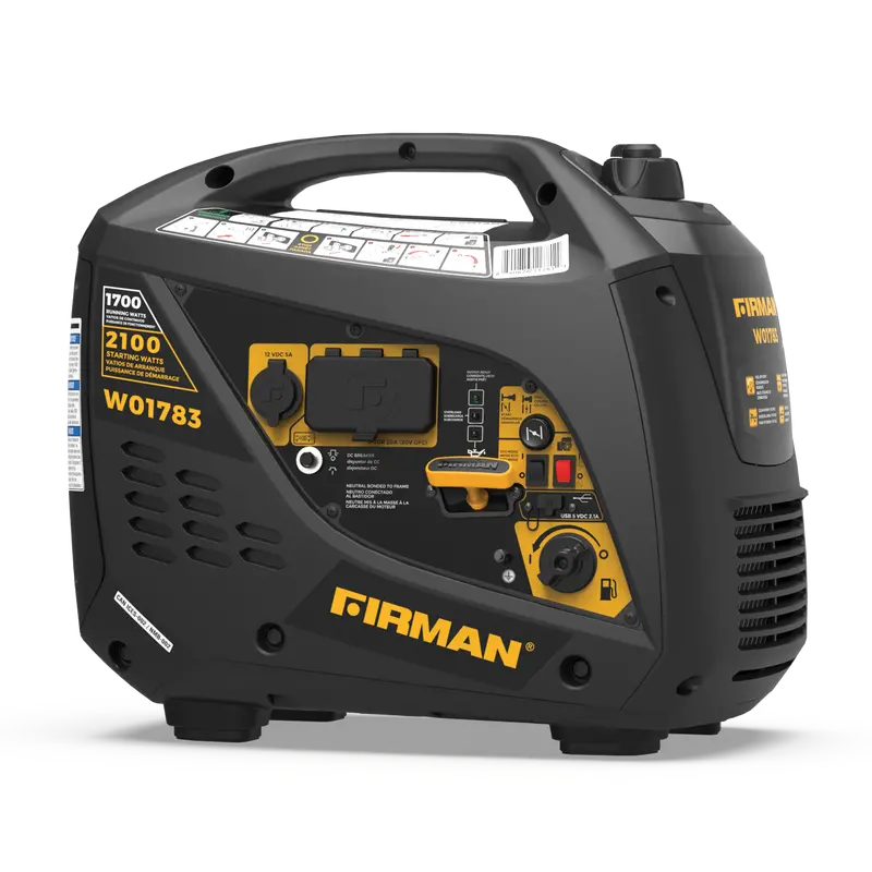 2100W Compact Inverter Generator With Manual Recoil Start 1