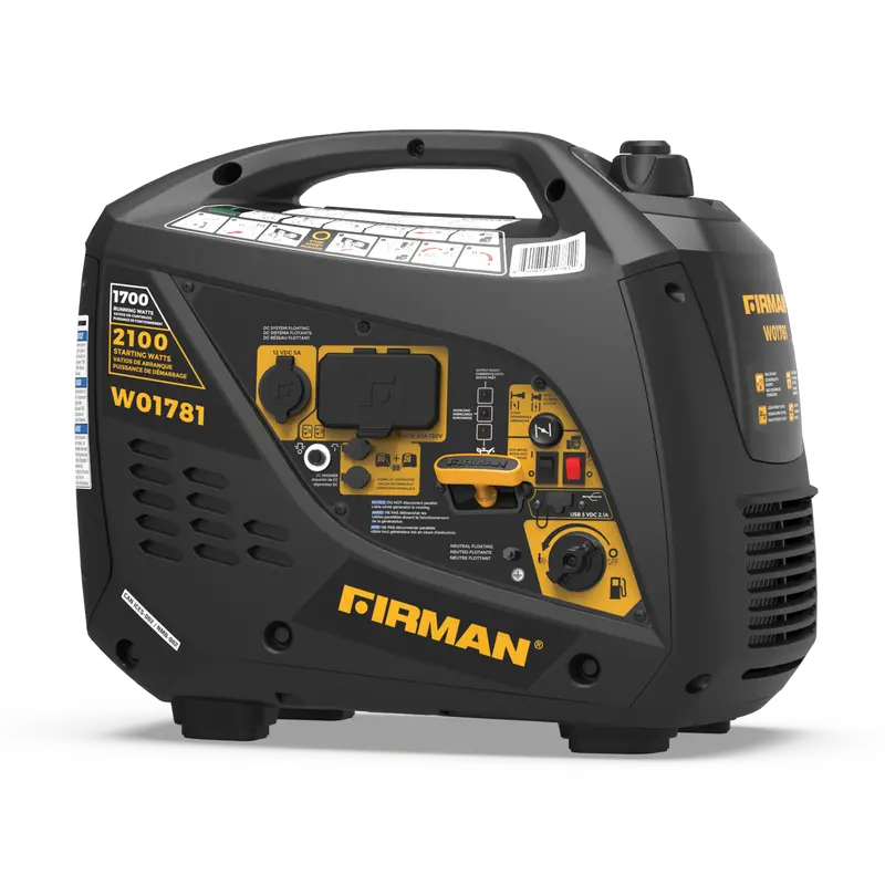 2100W Lightweight Inverter Generator With Pull-Start 1