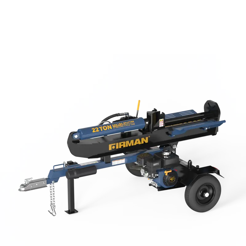 22-Ton Gas Hydraulic Log Splitter — Compact Design For Residential Use 1