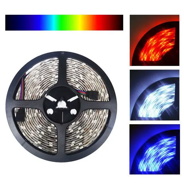 24V Rgb Led Strip Light – 16 Ft Reel Only, 150 Leds, 5050 Smd 1