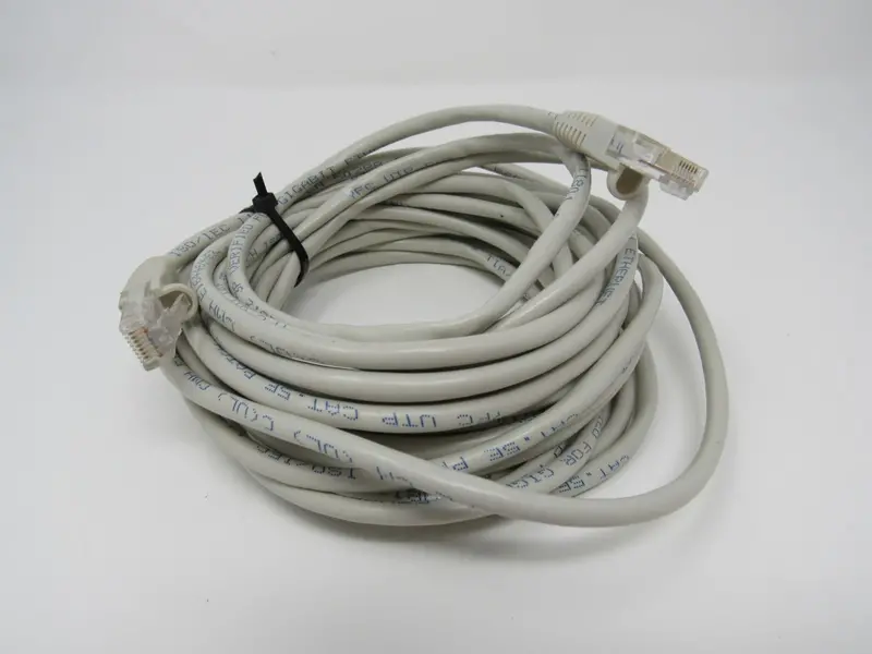 25-Foot Cat5E Ethernet Patch Cable – Rj-45, High-Performance New 1