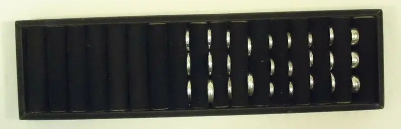 26-Piece Designer Ring Collection – Includes Display Tray & Sizing Variety 1