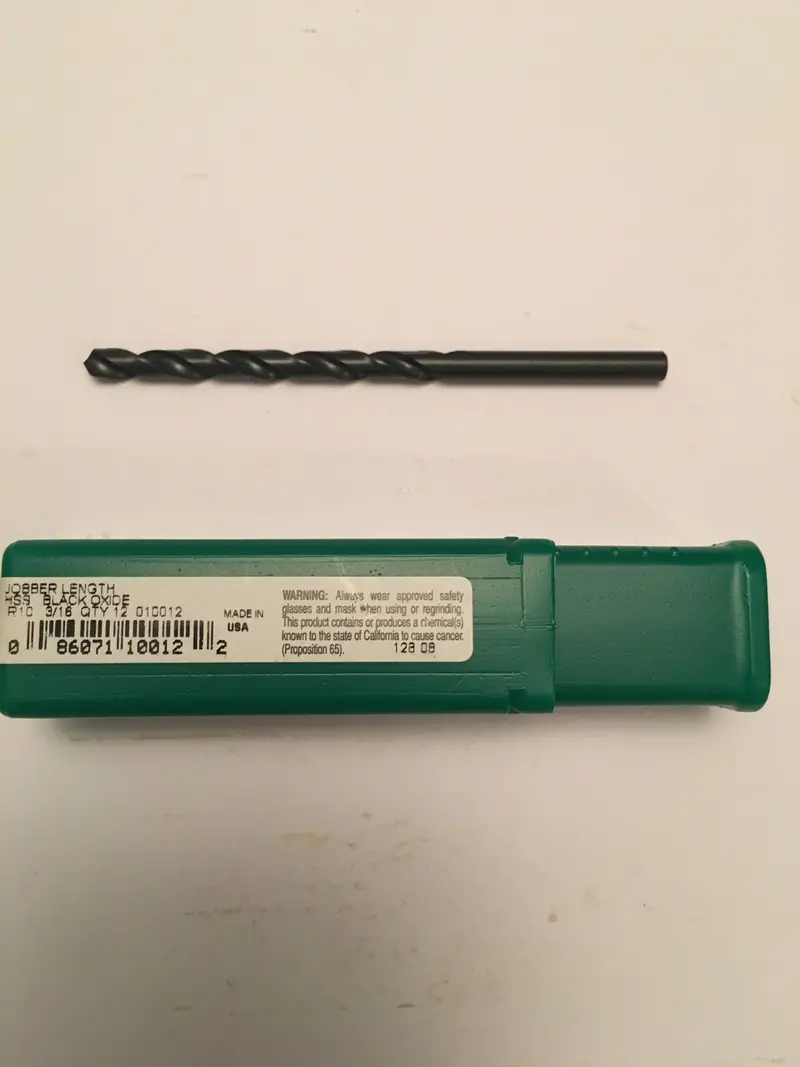 3/16" Radius End Mill – 4Xd Length, Part #010012 1