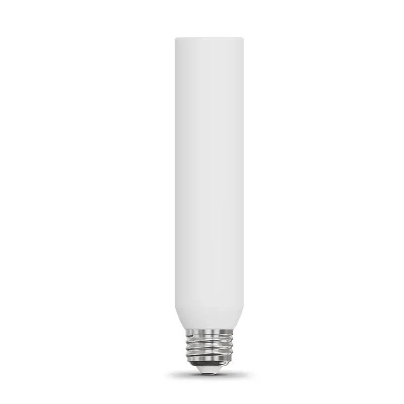 3.4W Dimmable T10 Tubular Led — E26 Base, Opal Diffuser, 2700K Soft White, 40W Equivalent 1