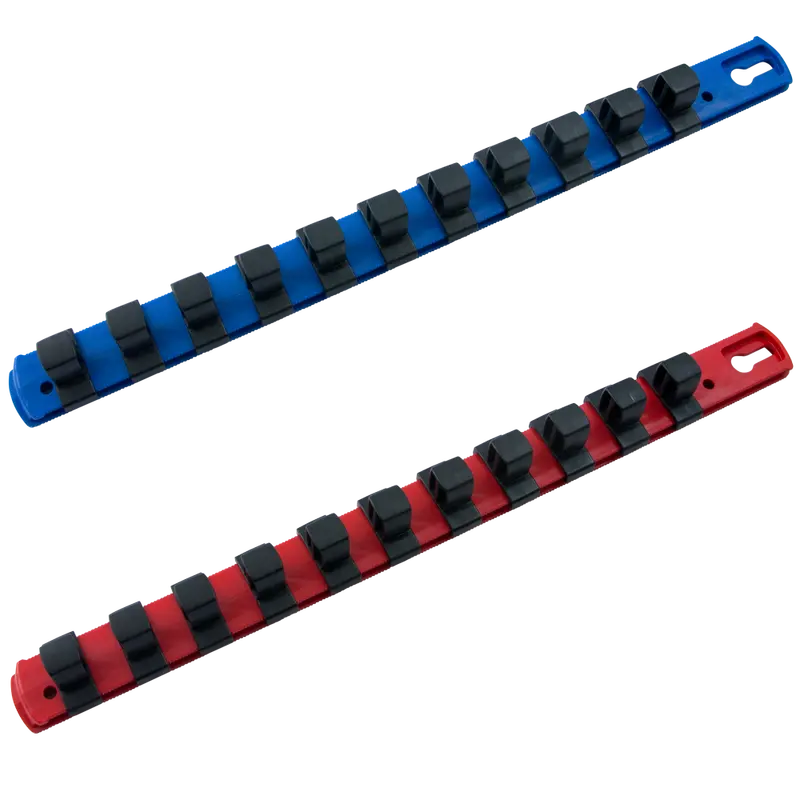 3/8" And 1/2" Drive Socket Storage Organizers With Rails – Metric & Sae Compatible 1