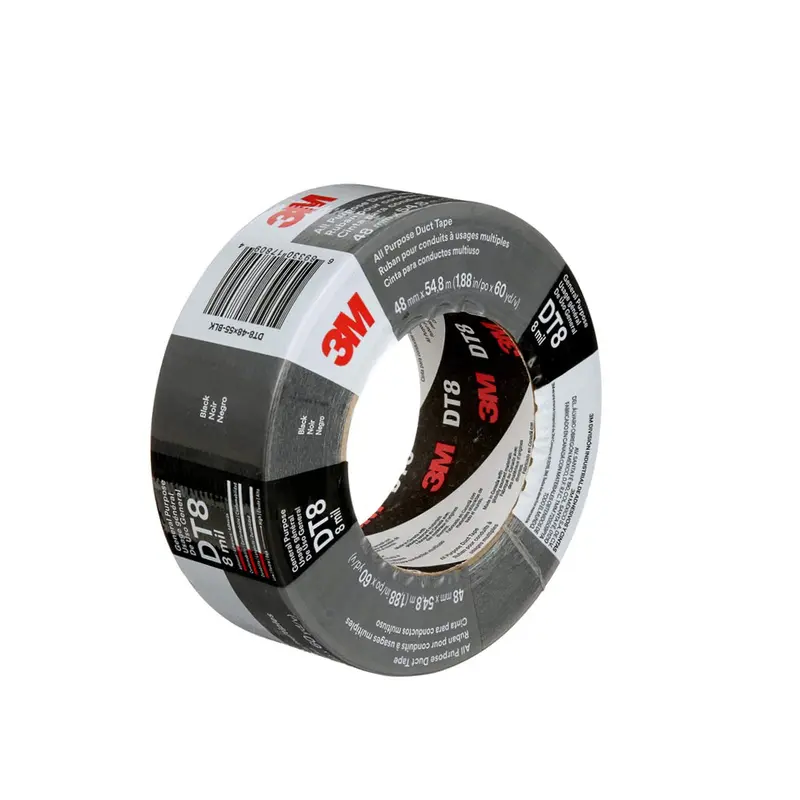 3M All-Purpose Duct Tape – Black, 48 Mm × 22.9 M Roll 1