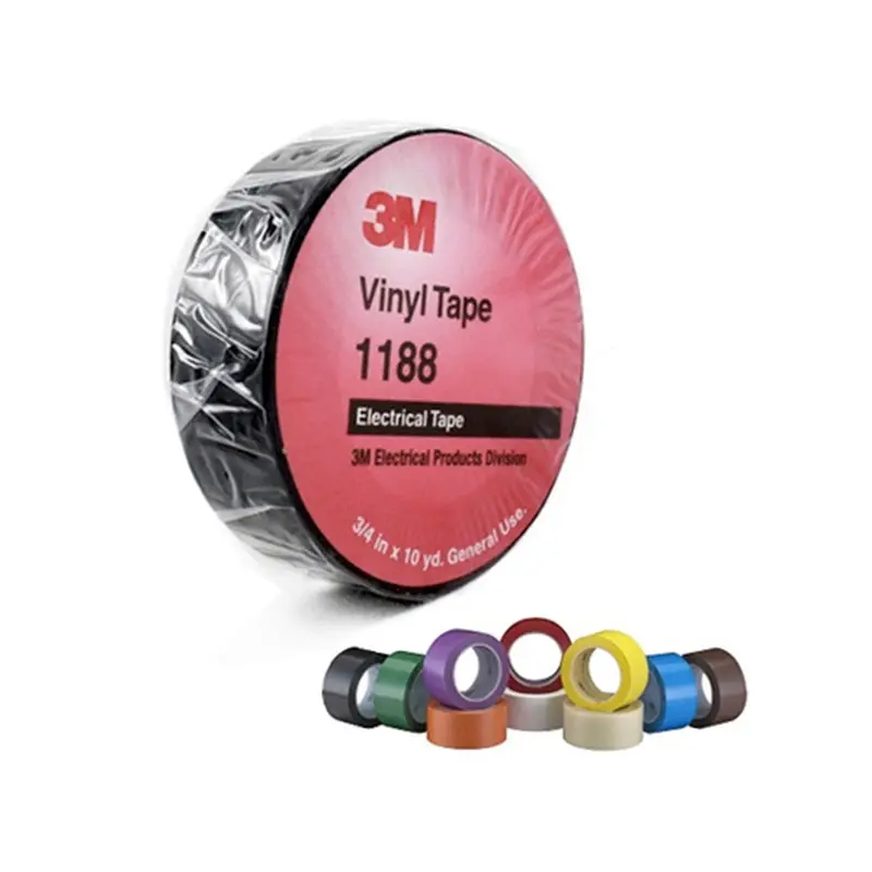 3M Grey Vinyl Tape – 19Mm × 10 Yards (Pack Of 10) 1