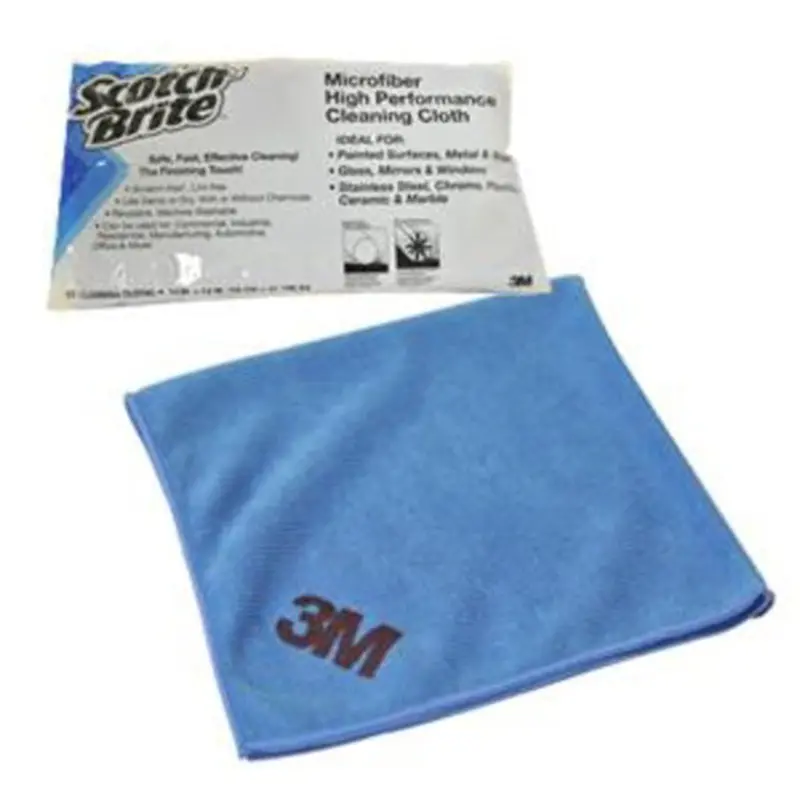 3M Light Blue Microfiber Cleaning Cloth – 36Cm × 36Cm Lint-Free Wipe 1