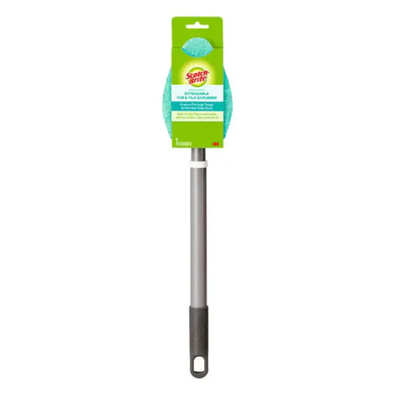 3M Scotch-Brite Extendable Tub & Tile Scrubber – Gentle, Non-Scratch Design 1