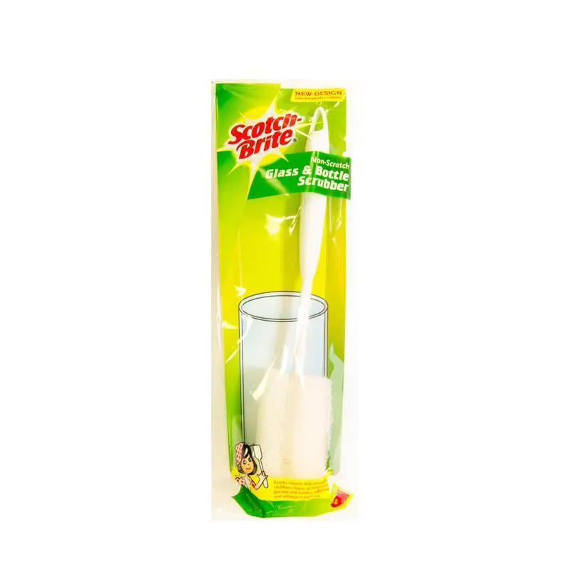 3M Scotch-Brite Glass & Bottle Cleaner Tool – Ergonomic Handle Design 1