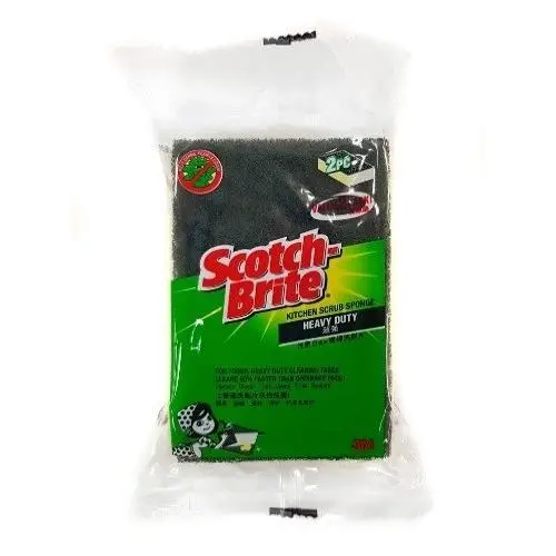 3M Scotch-Brite Kitchen Fresh Scrub Sponges – Pack Of 2 1
