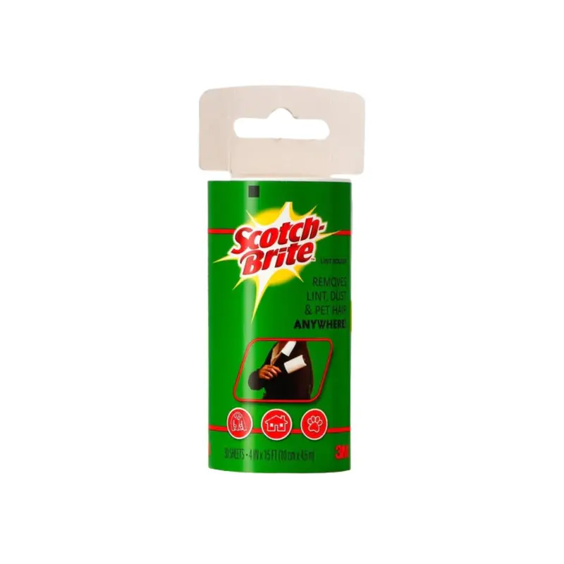 3M Scotch-Brite Lint Roller Refill Pack – 30 Sheets 1