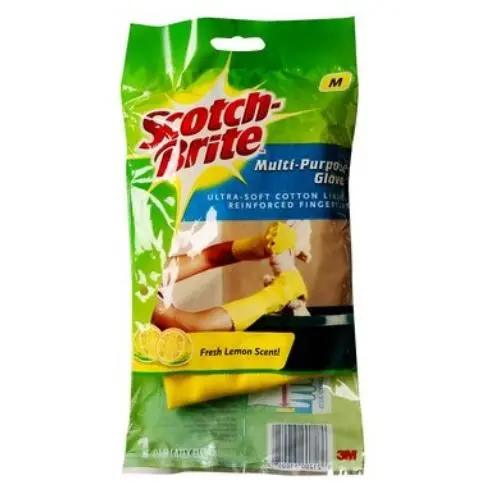 3M Scotch-Brite Medium Multipurpose Cleaning Gloves 1