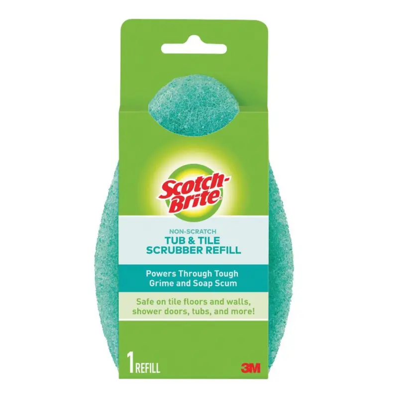 3M Scotch-Brite Non-Scratch Bath & Shower Scrubber Refill 1