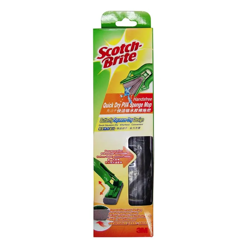 3M Scotch-Brite Quick-Dry Pva Sponge Mop Replacement Pad 1