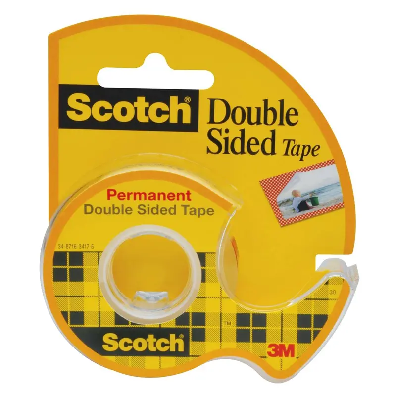 3M Scotch Double-Sided Adhesive Tape – 1/2-Inch × 250-Inch Roll 1